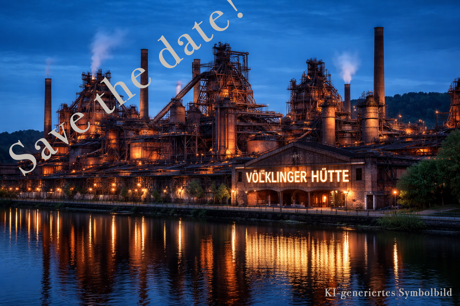 Vernissage zur Lounge-Ausstellung „Völklinger Hütte“