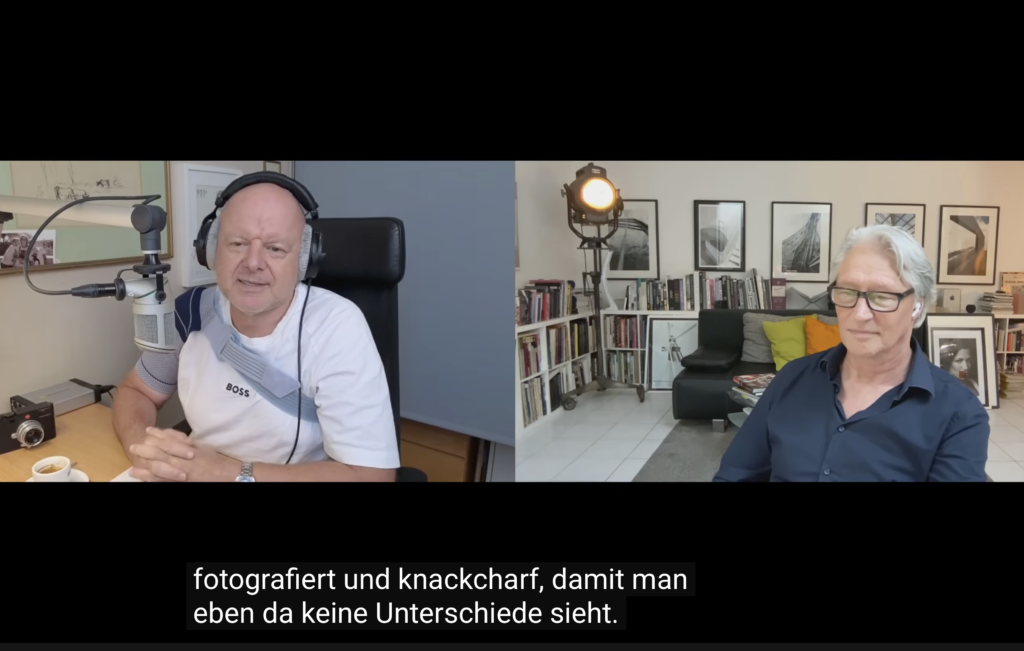 Unser Mitglied Sven Lorenz im Podcast des Leica-Enthusiasten Michel Birnbacher